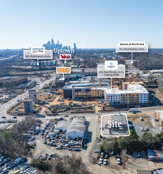 More Photos Of 124 Atando Ave, Charlotte General Retail For Sale