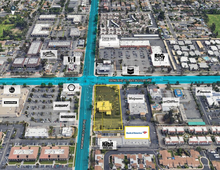 More Photos Of 1211 W Foothill Blvd, Upland Bank For Sale