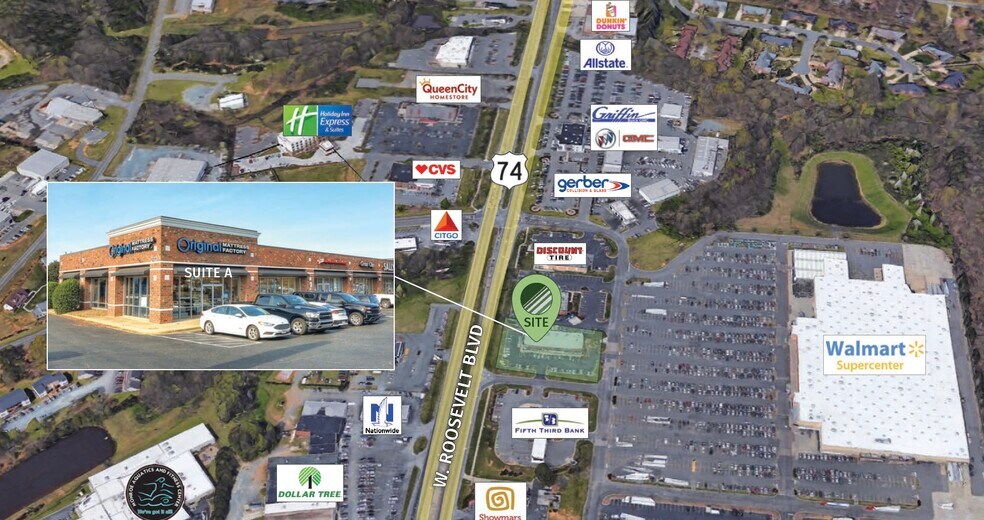 More Photos Of 2410 W Roosevelt Blvd, Monroe Freestanding For Lease