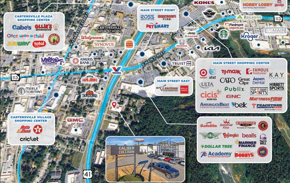 More Photos Of 118 S Morningside Dr, Cartersville Auto Repair For Sale