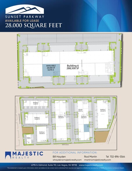 More Photos Of 3325 W Sunset Rd, Las Vegas Warehouse For Lease