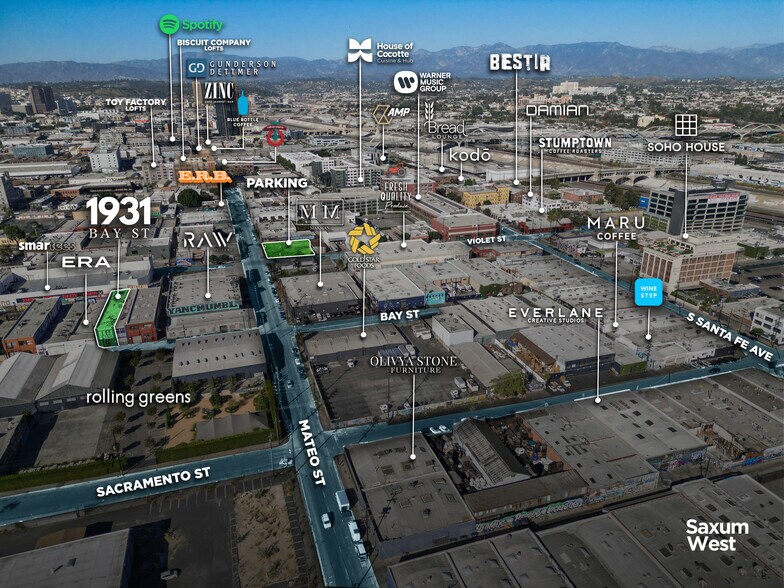 More Photos Of 1931 Bay St, Los Angeles Showroom For Lease