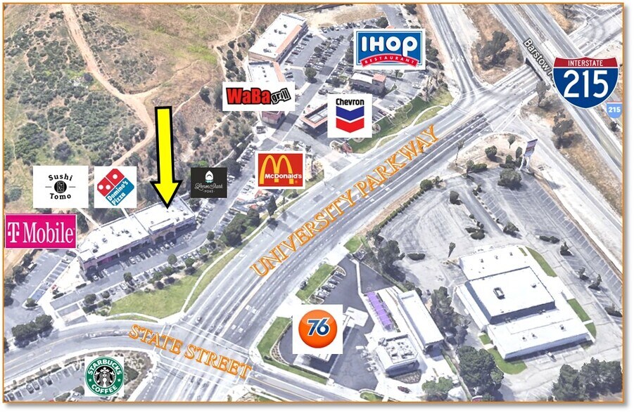 More Photos Of 4235 University Pky, San Bernardino Storefront Retail Office For Lease