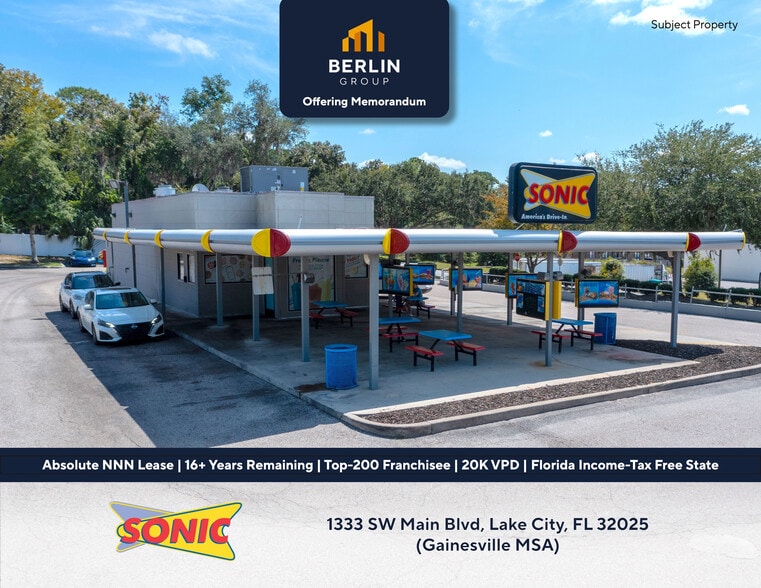 Primary Photo Of 1333 SW Main Blvd, Lake City Fast Food For Sale