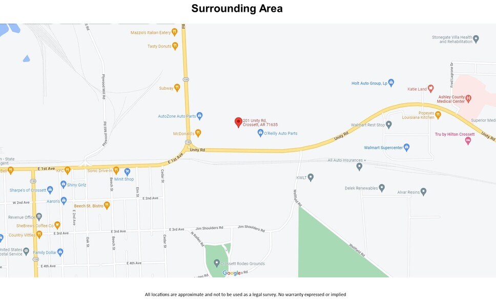 More Photos Of 201 Unity Rd, Crossett Hotel For Sale