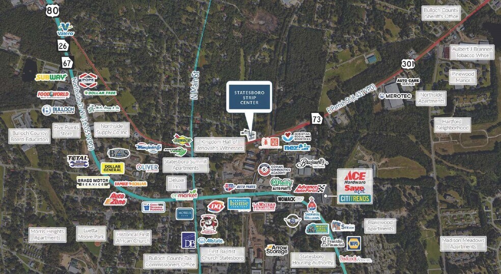 More Photos Of 107 E Parrish St, Statesboro Freestanding For Sale