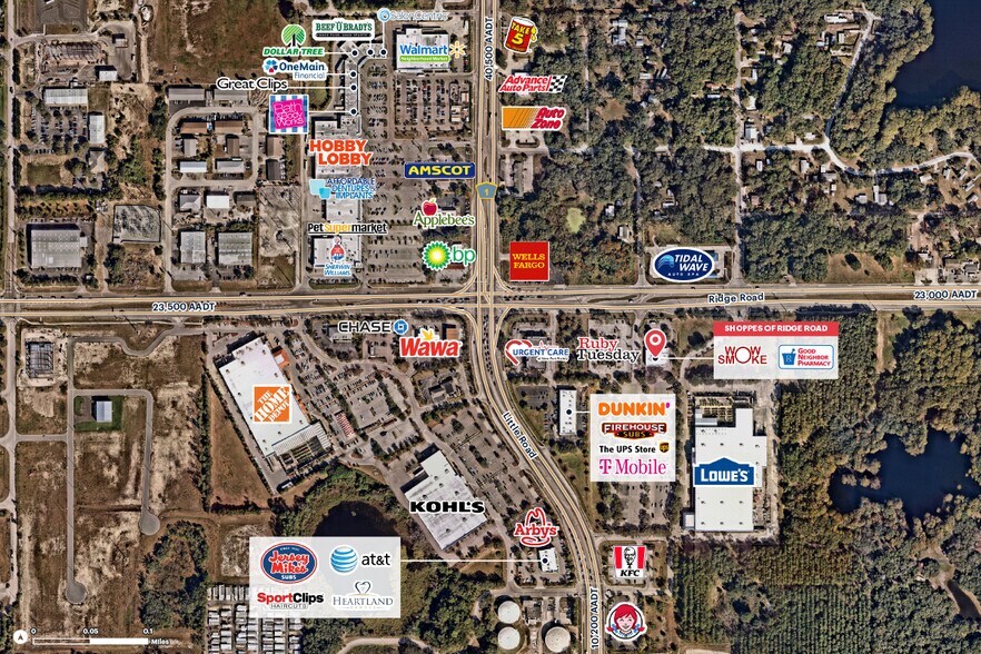 More Photos Of 8528-8536 Ridge Rd, New Port Richey Unknown For Lease