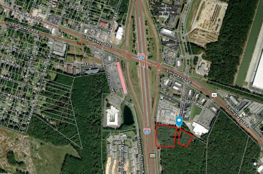 Primary Photo Of CONTINENTAL Blvd @ Hwy 80, Pooler Land For Sale