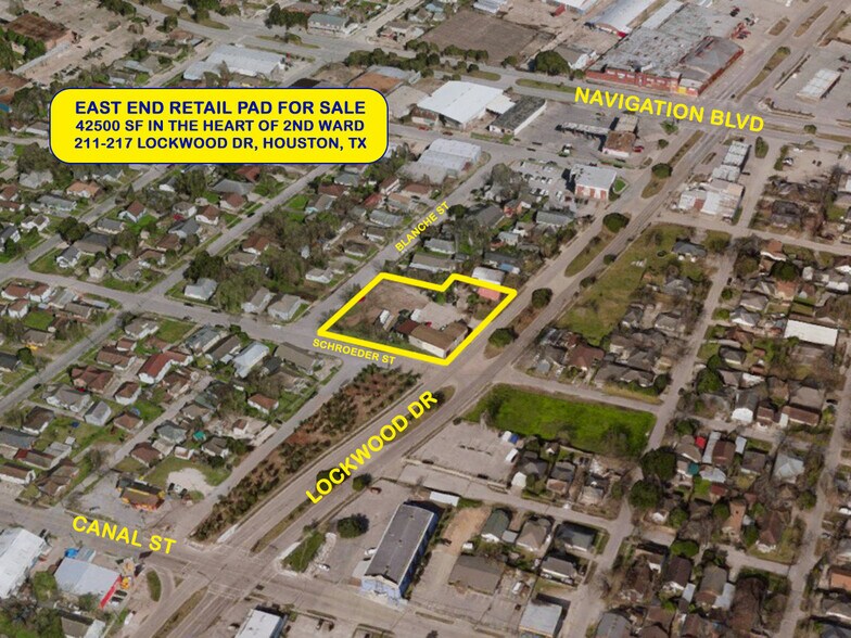 More Photos Of 211 Lockwood Dr, Houston Land For Sale