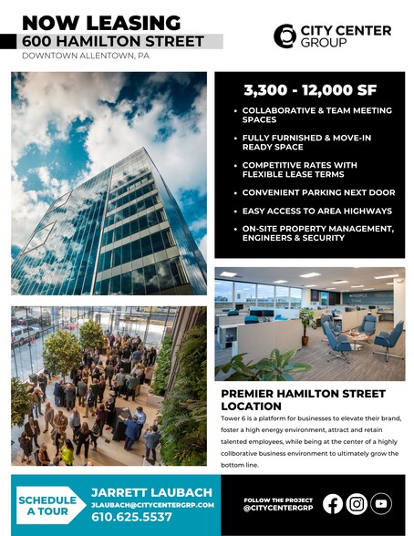 More Photos Of 600 Hamilton St, Allentown Office For Lease