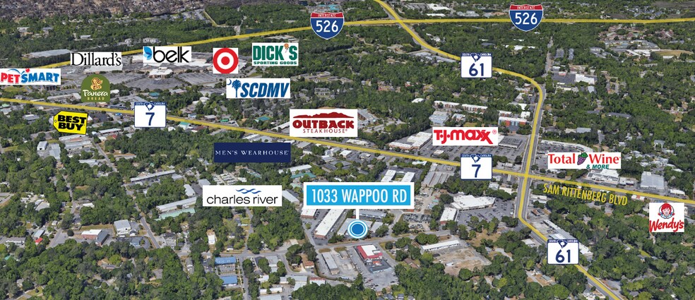 More Photos Of 1033 Wappoo Rd, Charleston Showroom For Lease