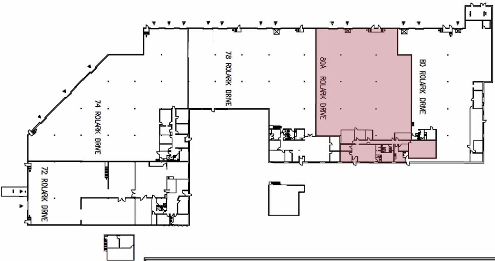 More Photos Of 72-80 Rolark Dr, Toronto Showroom For Lease