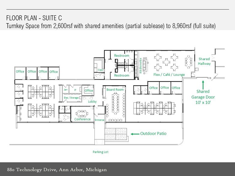 More Photos Of 880 Technology Dr, Ann Arbor Light Distribution For Lease