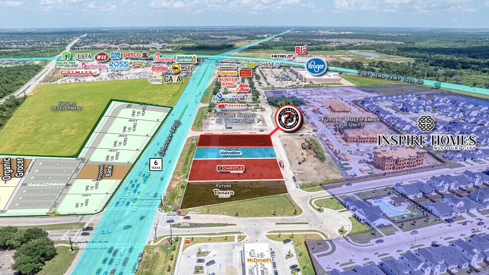 More Photos Of 10050 Highway 6, Missouri City Freestanding For Sale