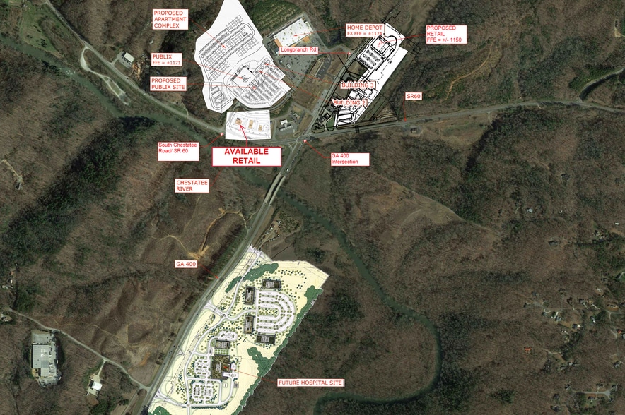 More Photos Of South Chestatee st, Dahlonega Land For Lease