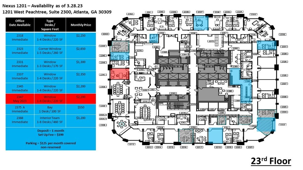 More Photos Of 1201 W Peachtree St NW, Atlanta Coworking Space