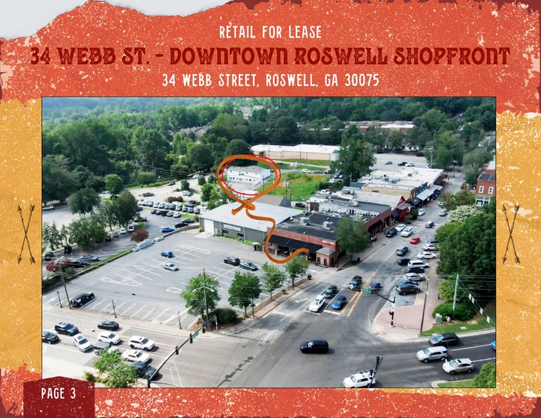 More Photos Of 34 Webb St, Roswell Restaurant For Lease