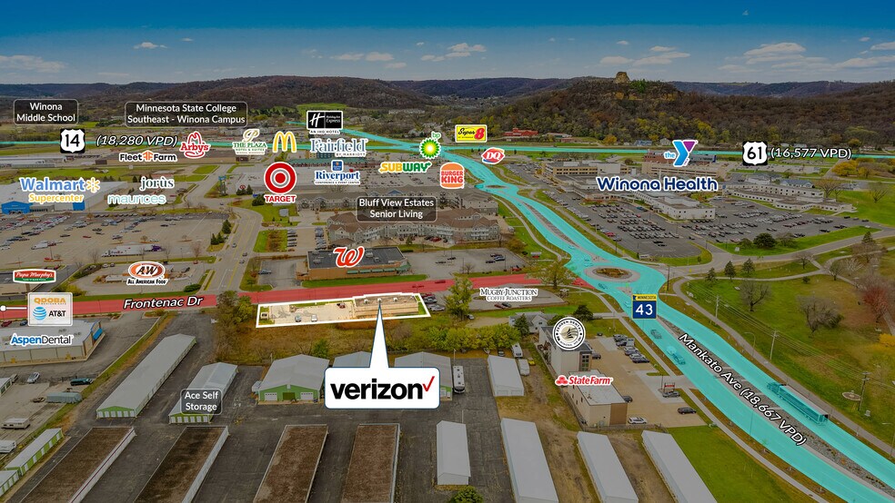 More Photos Of 930 Frontenac Dr, Winona Storefront Retail Office For Sale