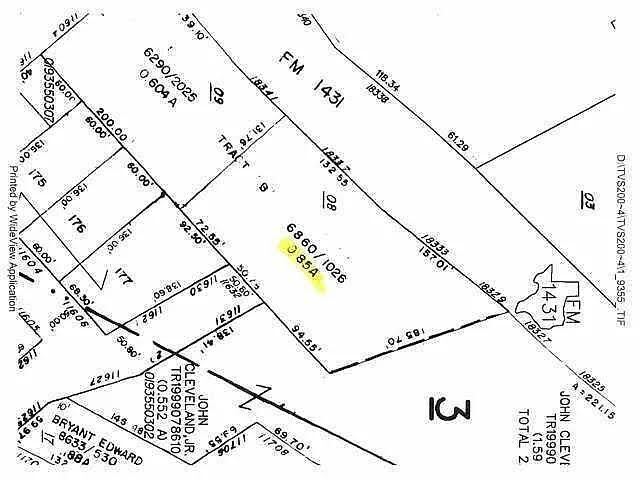 More Photos Of 18333 FM 1431, Jonestown Land For Sale