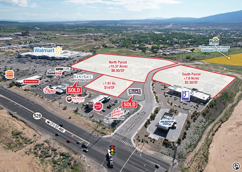 Primary Photo Of Highway 528 & Venada Plaza Dr @ Venada Plaza Dr., Bernalillo Land For Sale