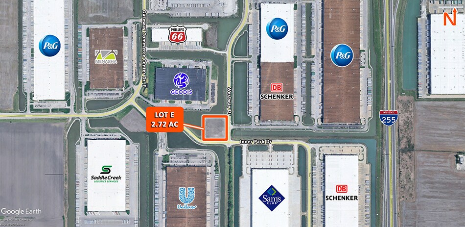Primary Photo Of Inner Park Dr and Westway Dr, Edwardsville Land For Sale