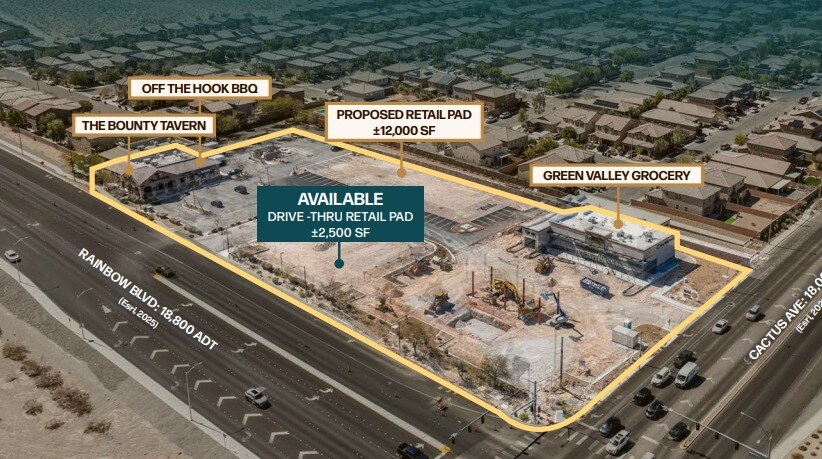 Primary Photo Of S Rainbow Blvd & Cactus Rd, Las Vegas General Retail For Lease