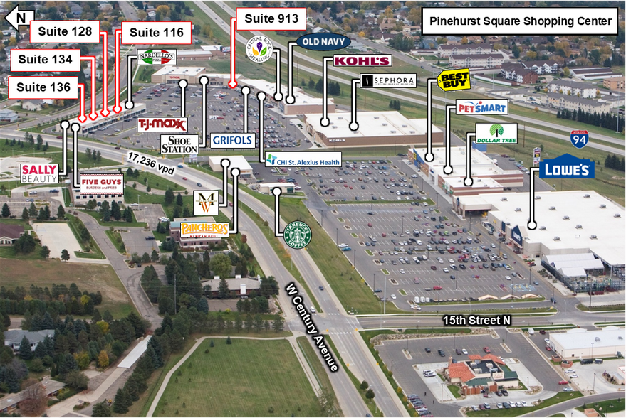 More Photos Of 1201-1215 W Century Ave, Bismarck Unknown For Lease