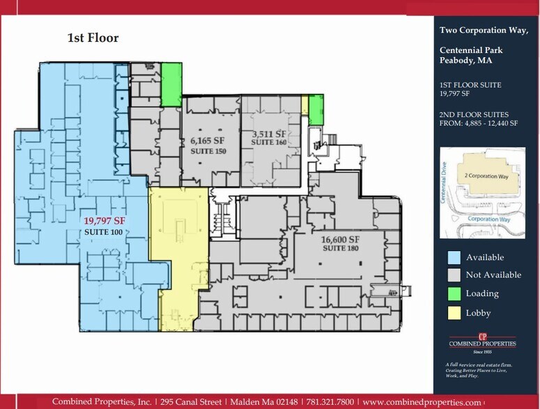 More Photos Of 2 Corporation Way, Peabody Office For Lease
