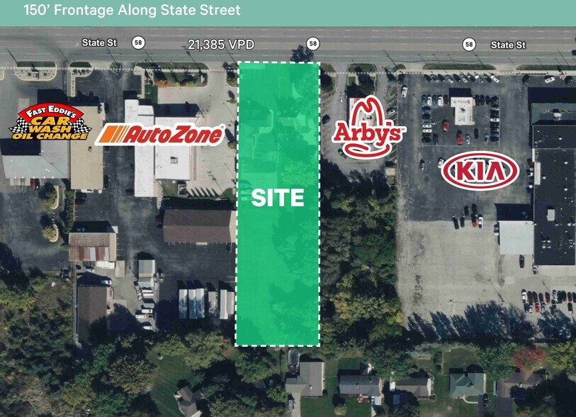Primary Photo Of 5495-5525 State St, Saginaw Land For Sale