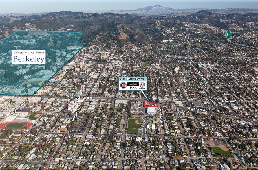 More Photos Of 2700 Shattuck Ave, Berkeley Auto Dealership For Lease