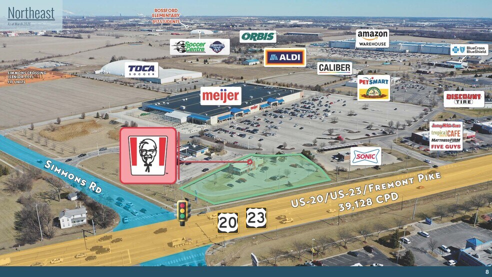 More Photos Of 10200 Olde Us 20, Rossford Fast Food For Sale