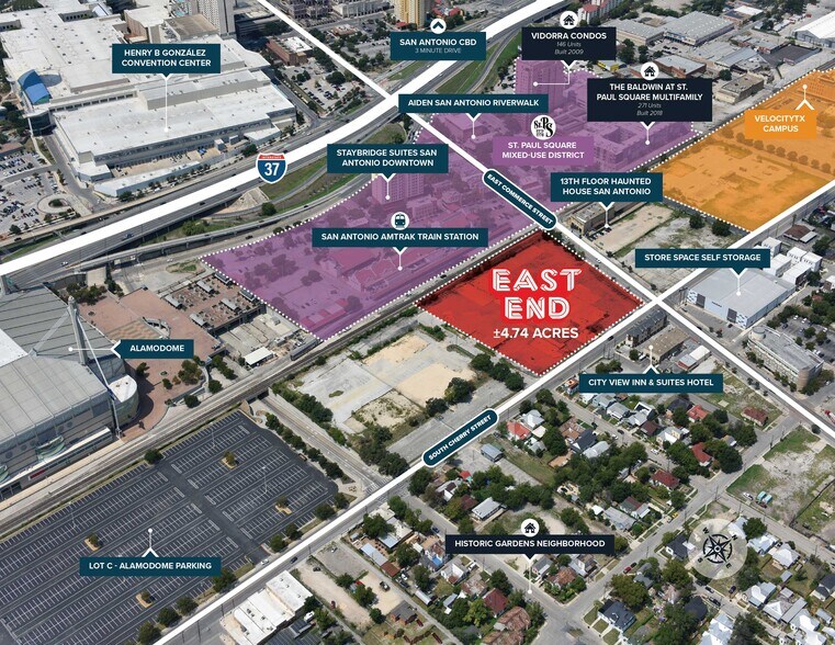 More Photos Of 1220 E Commerce St, San Antonio Land For Sale