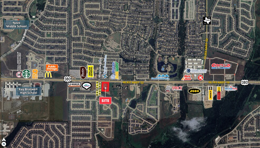 More Photos Of 26790 E US Highway 380, Little Elm Land For Sale