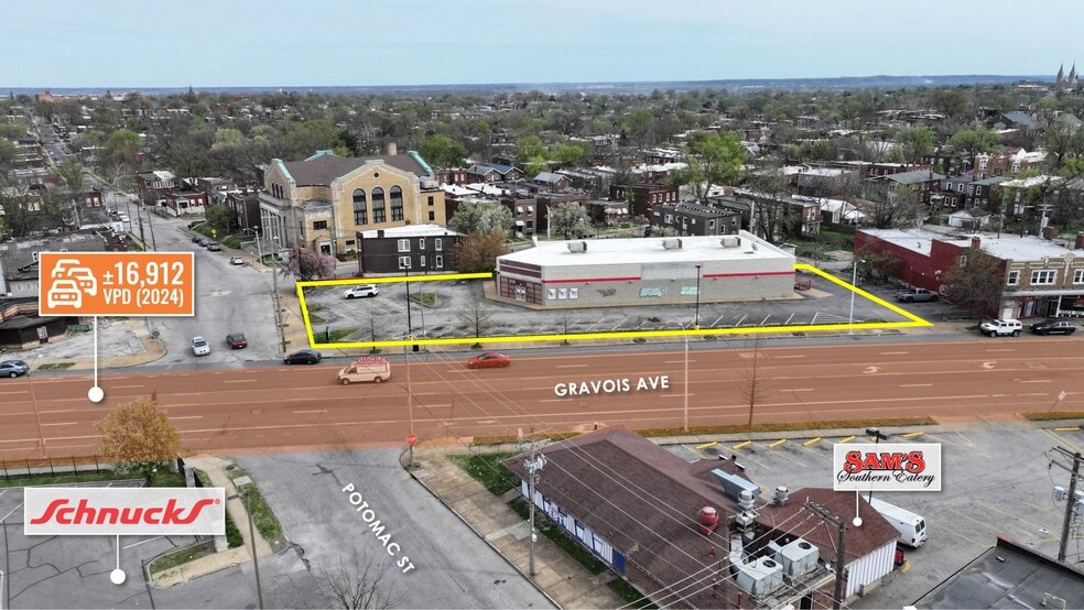 More Photos Of 3510 Gravois Ave, Saint Louis Freestanding For Sale