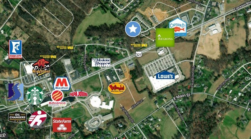 More Photos Of 1415 E Jackson Blvd, Jonesborough Land For Sale