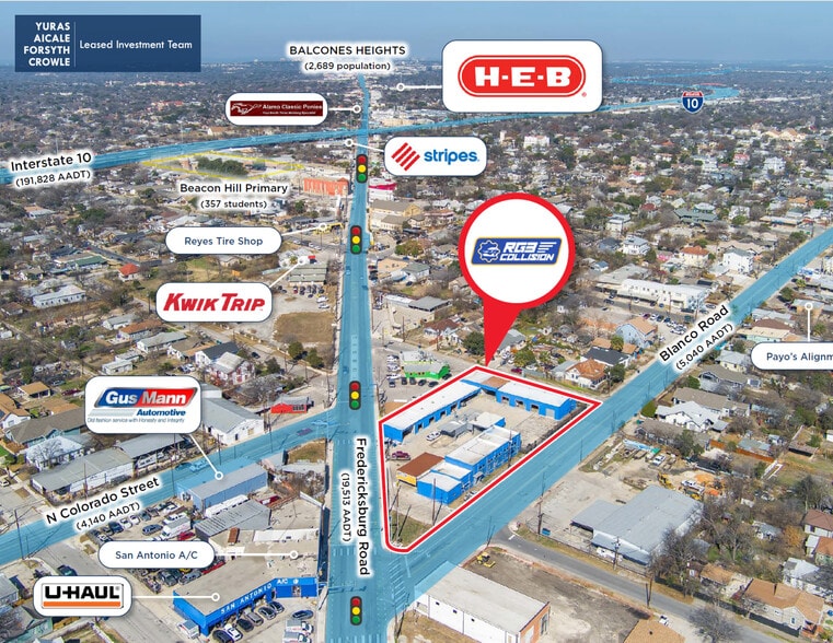 More Photos Of 103 Blanco Rd, San Antonio Auto Repair For Lease