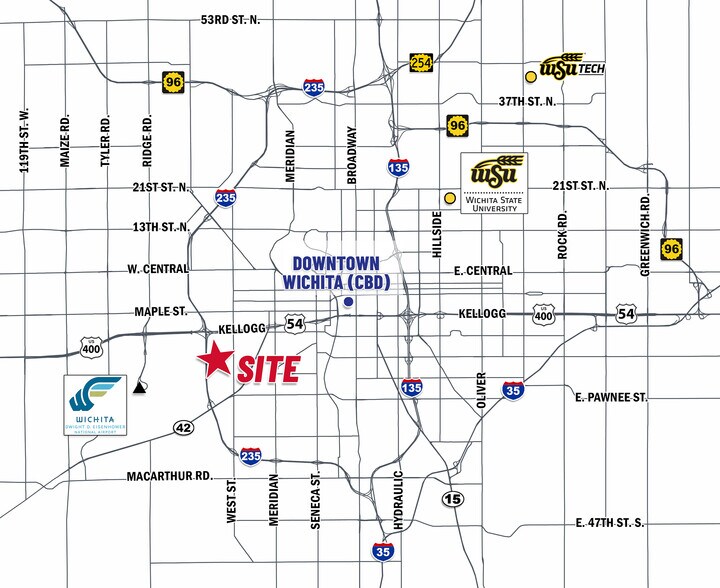 More Photos Of 4200 W Harry St, Wichita Warehouse For Lease