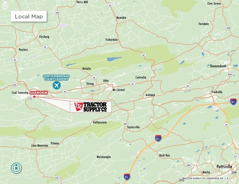 More Photos Of 9275 PA-61, Shamokin General Retail For Sale
