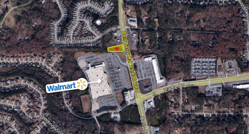 Primary Photo Of 6439 Bells Ferry Rd, Woodstock Land For Lease