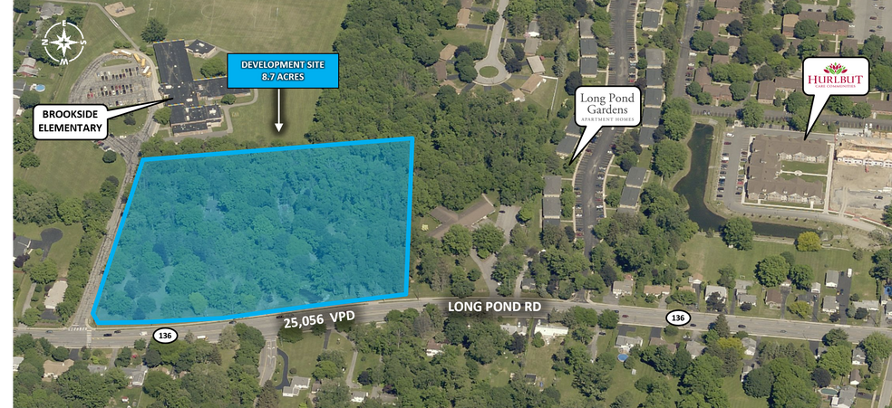 Primary Photo Of 1150 Long Pond Rd, Rochester Land For Sale