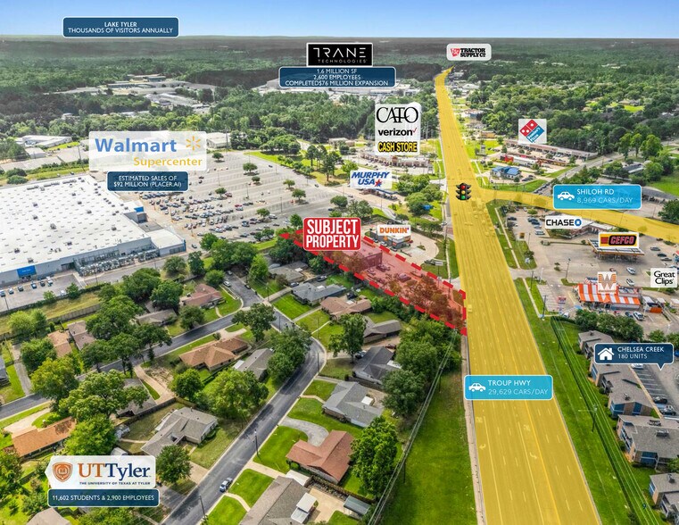 More Photos Of 5008-5012 Troup Hwy, Tyler Fast Food For Sale