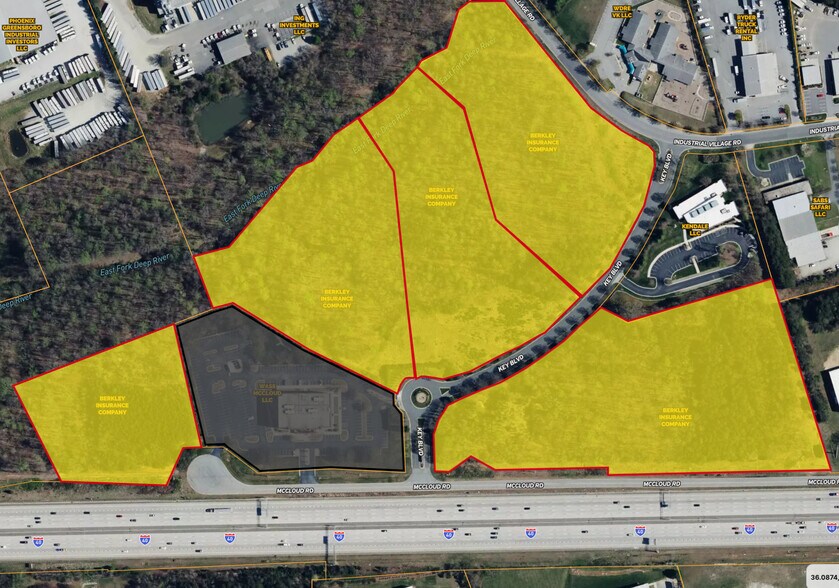 Primary Photo Of 7806 Mccloud Rd, Greensboro Land For Sale