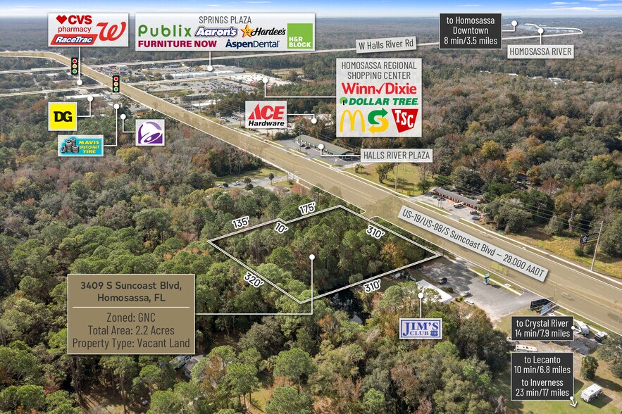 More Photos Of 3409 Suncoast blvd, Homosassa Land For Sale