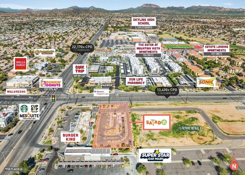 More Photos Of 10031 E Southern Ave, Mesa Fast Food For Sale