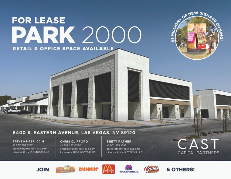 Primary Photo Of 6400 S Eastern Ave, Las Vegas Unknown For Lease