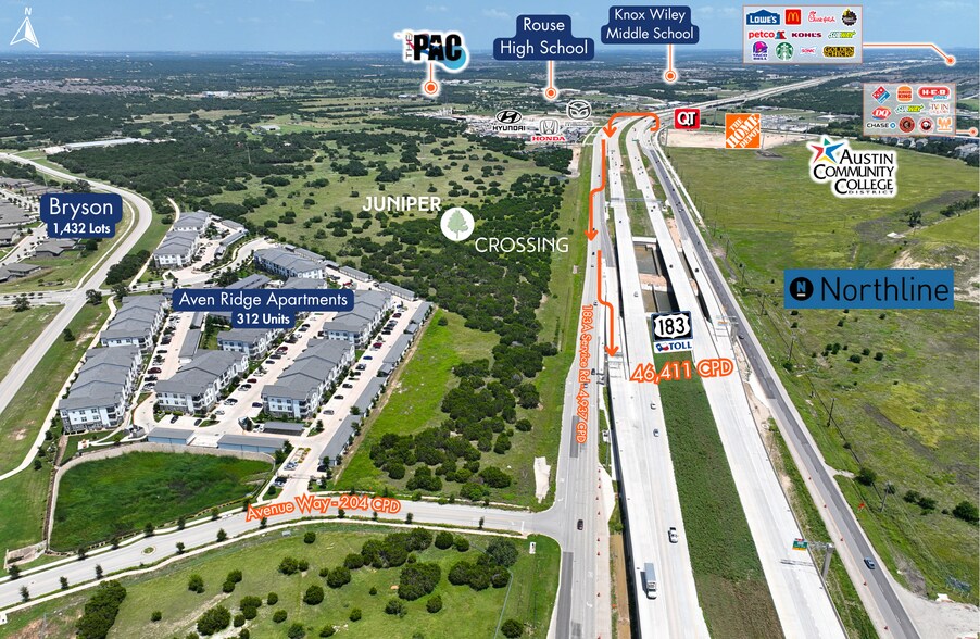 More Photos Of CR 269 @ Highway 183A, Leander General Retail For Lease