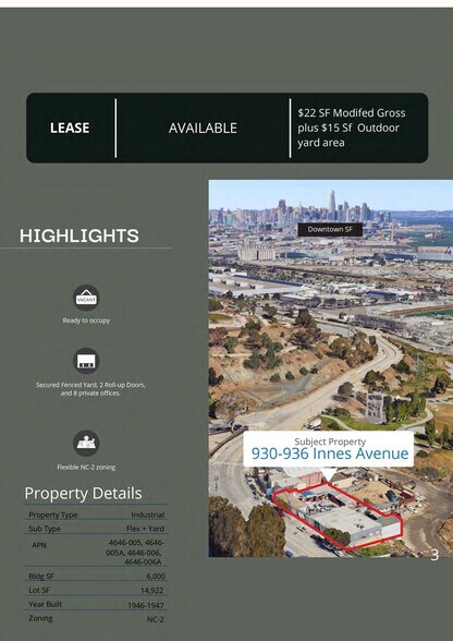 More Photos Of 930 Innes Ave, San Francisco Research And Development For Lease