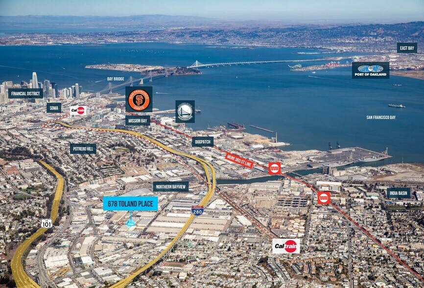 More Photos Of 676-780 Toland St, San Francisco Manufacturing For Lease