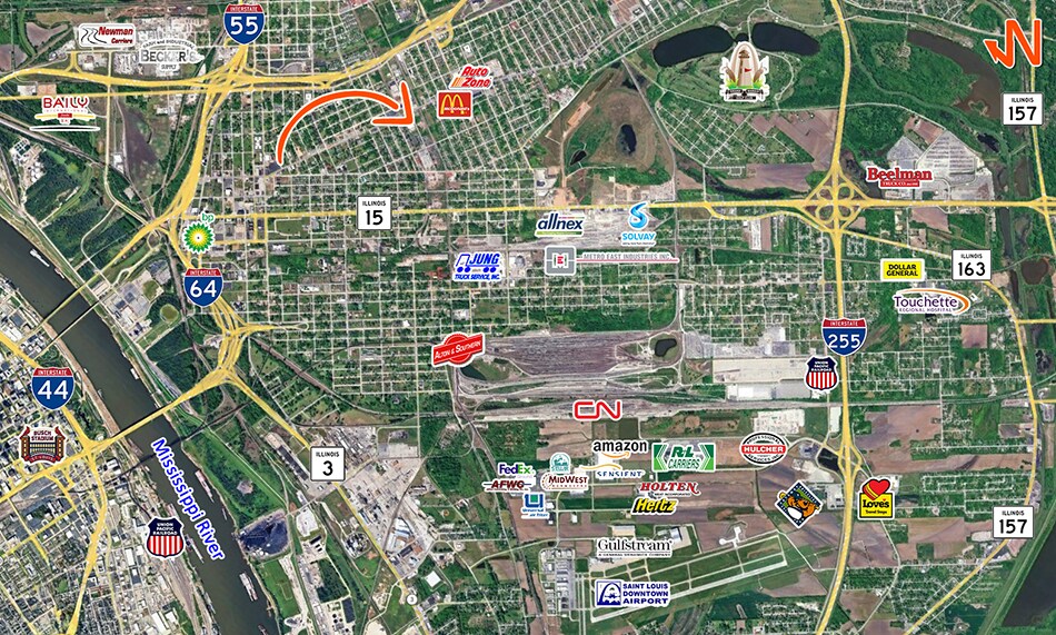 More Photos Of 575 N 20th St, East St Louis Industrial For Sale