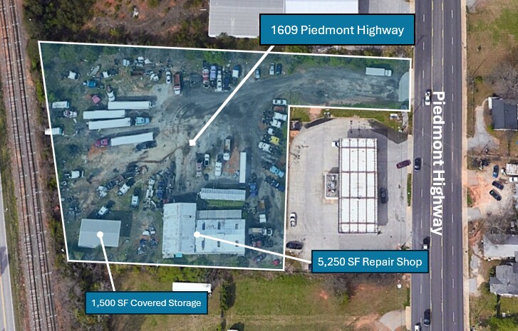 Primary Photo Of 1609 Piedmont Hwy, Piedmont Industrial For Sale